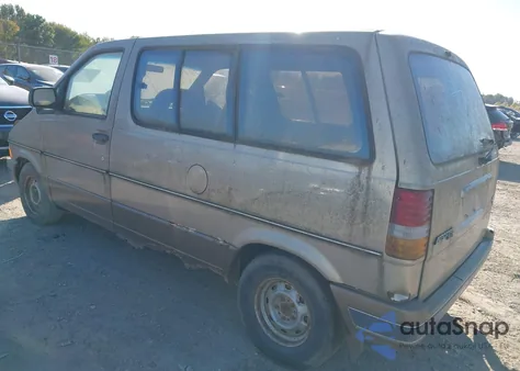 1991 Ford Aerostar из США, поврежденный, VIN 1FMCA11U8MZA65726